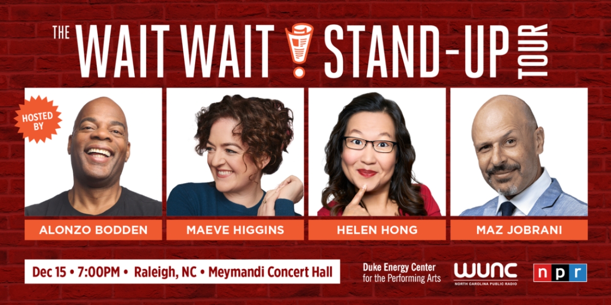 WAIT WAIT Stand-Up Tour Coming To Duke Energy Center For The Performing Arts December 15