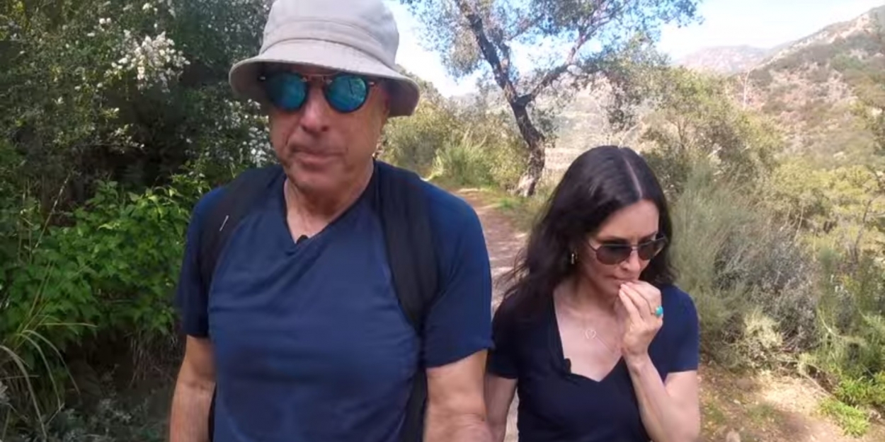VIDEO: Watch Courtney Cox on HIKING WITH KEVIN Video