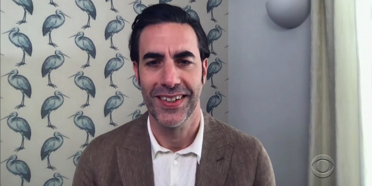 VIDEO: Sacha Baron Cohen Talks Ali G's Trump Interview on THE LATE SHOW WITH STEPHEN… Video