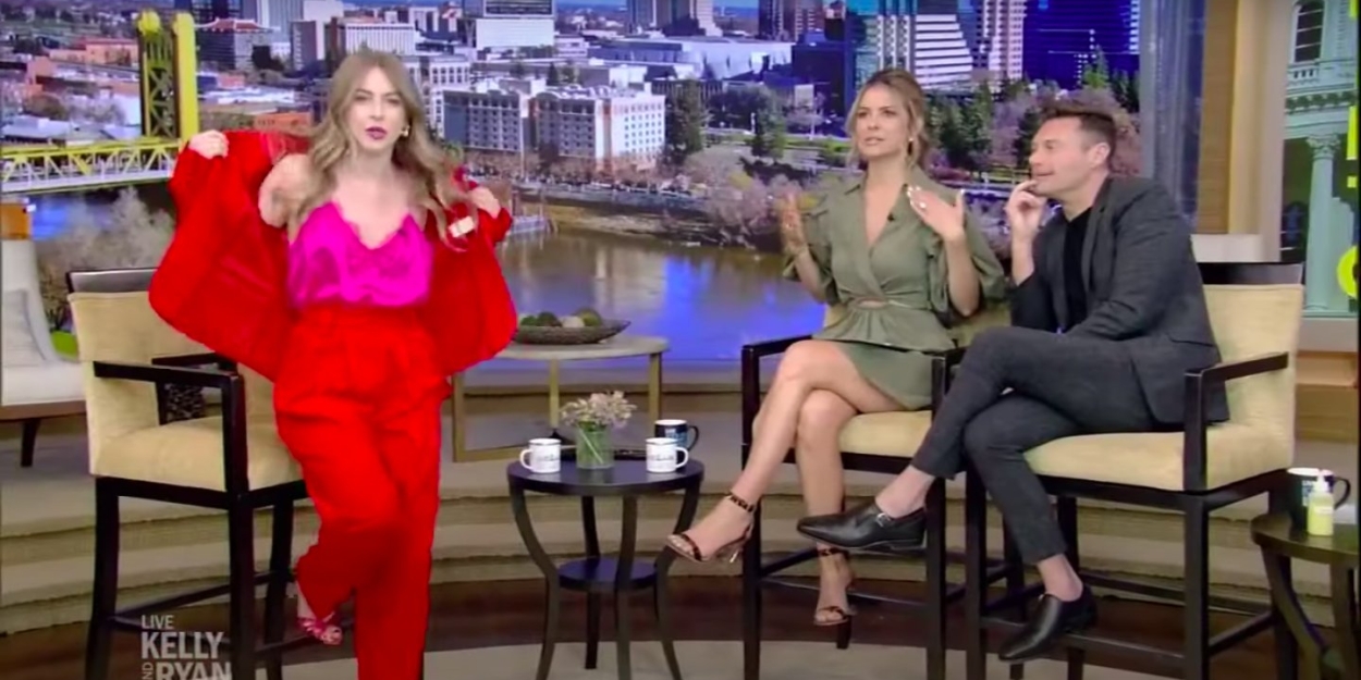 VIDEO: Julianne Hough Performs Some of Her POTUS Rap on LIVE! With Kelly & Ryan Video
