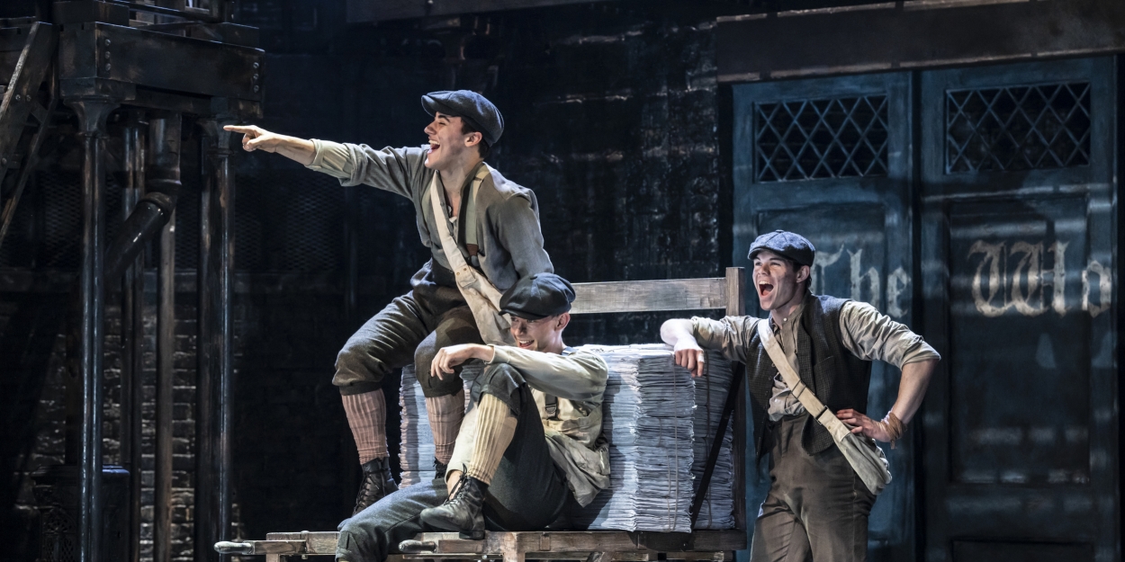 Photos First Look At Newsies Opening Tonight At Troubadour Wembley Park