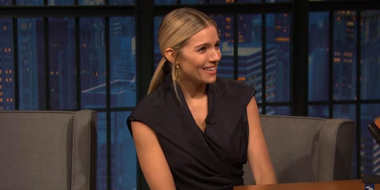 VIDEO: Sienna Miller Talks About Her Seven-Year-Old on LATE NIGHT WITH SETH MEYERS Video