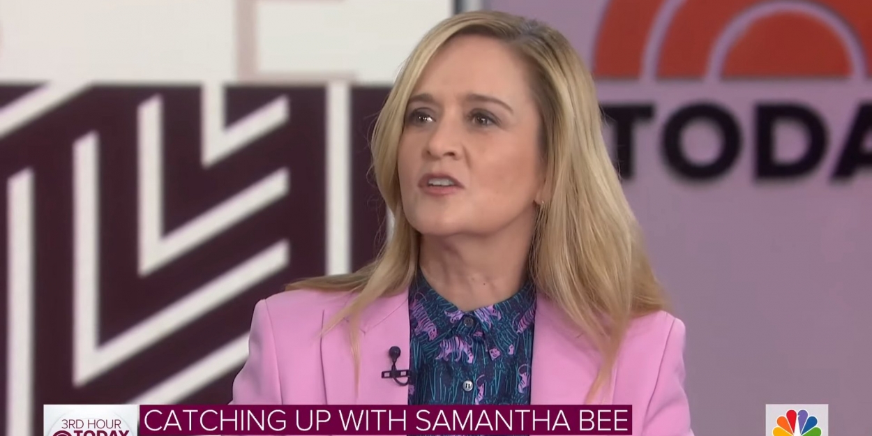 VIDEO: Watch Samantha Bee Interviewed on TODAY SHOW Video