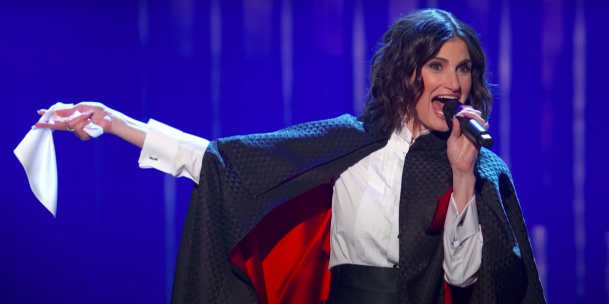 Video: Idina Menzel Performs as Adam Sandler's 'Opera Man' Video