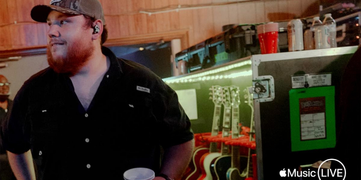 Luke Combs' Apple Music Live Performance Streaming Tonight Only On Apple Music 