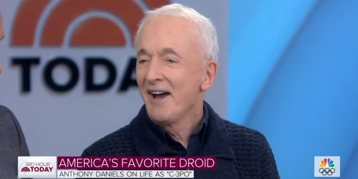 VIDEO: Anthony Daniels Talks About Life As C-3P0 on TODAY SHOW Video