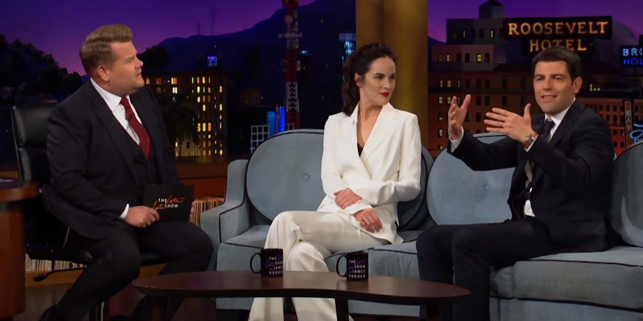 VIDEO: Watch Max Greenfield & Michelle Dockery on THE LATE LATE SHOW WITH JAMES… Video