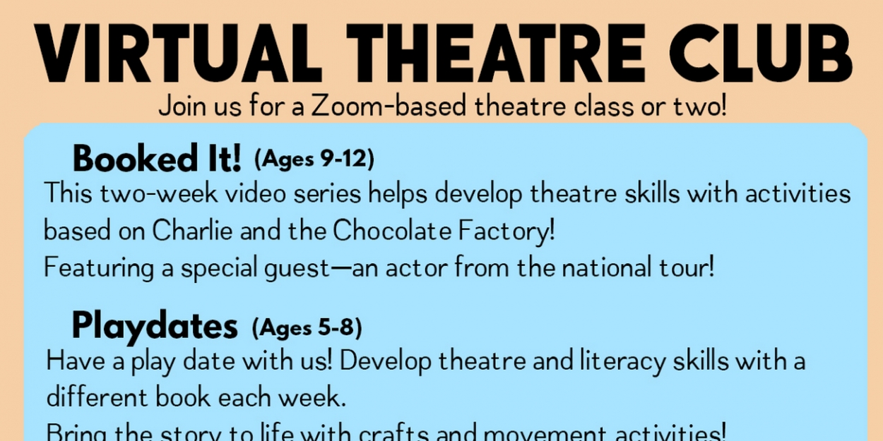 Playhouse Theatre Academy Announces Virtual Theatre Club