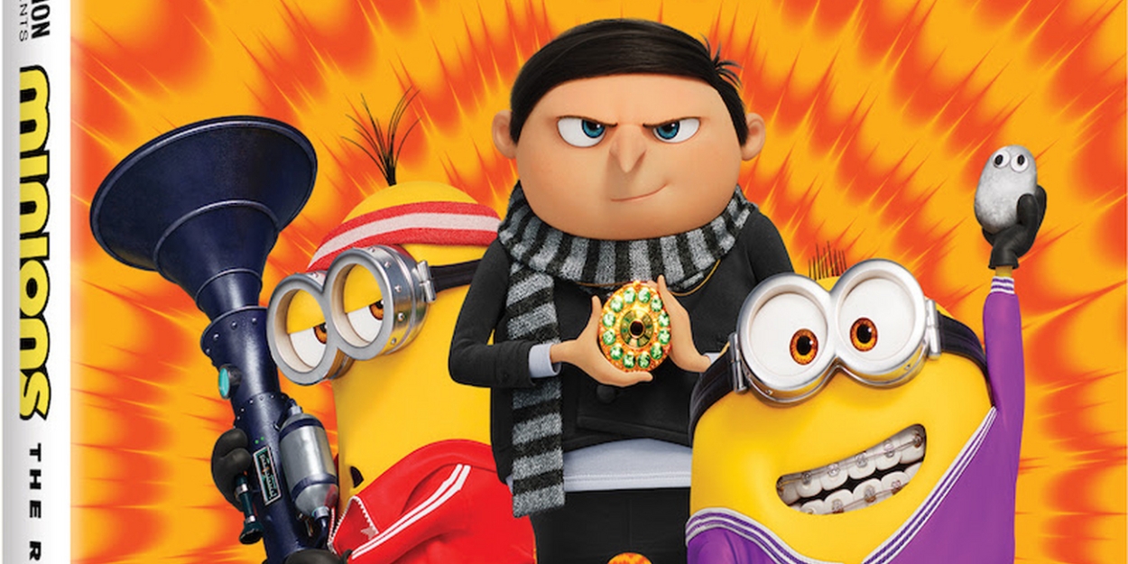 MINIONS THE RISE OF GRU Sets Blu Ray DVD Digital Release