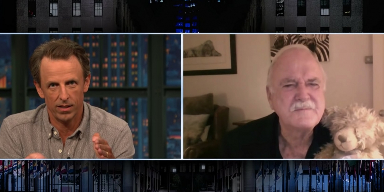 VIDEO: John Cleese Reveals the Key to Creativity on LATE NIGHT WITH SETH MEYERS Video