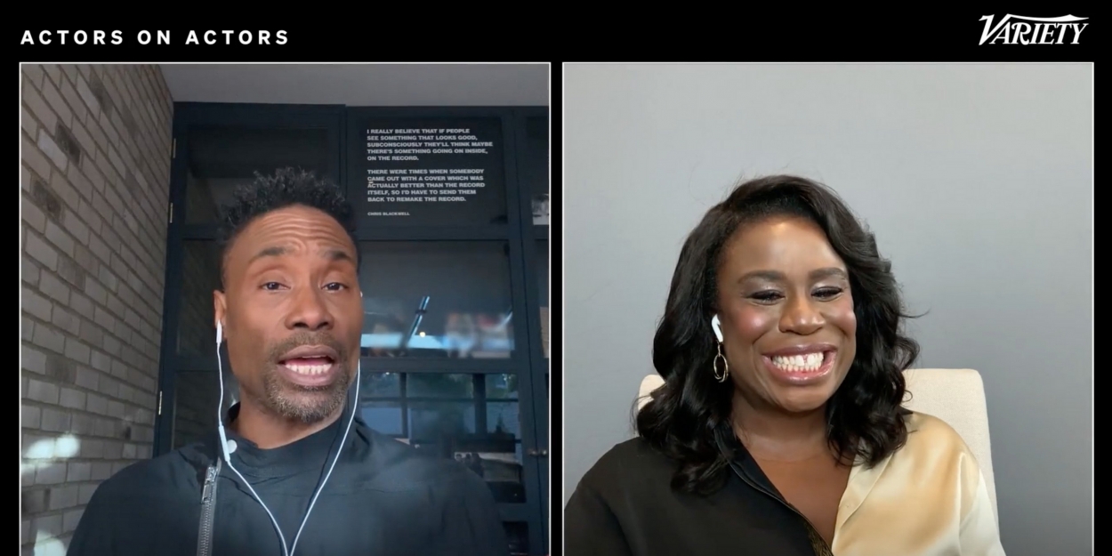 VIDEO: Billy Porter & Uzo Aduba Have an 'Actors on Actors' Conversation! Video