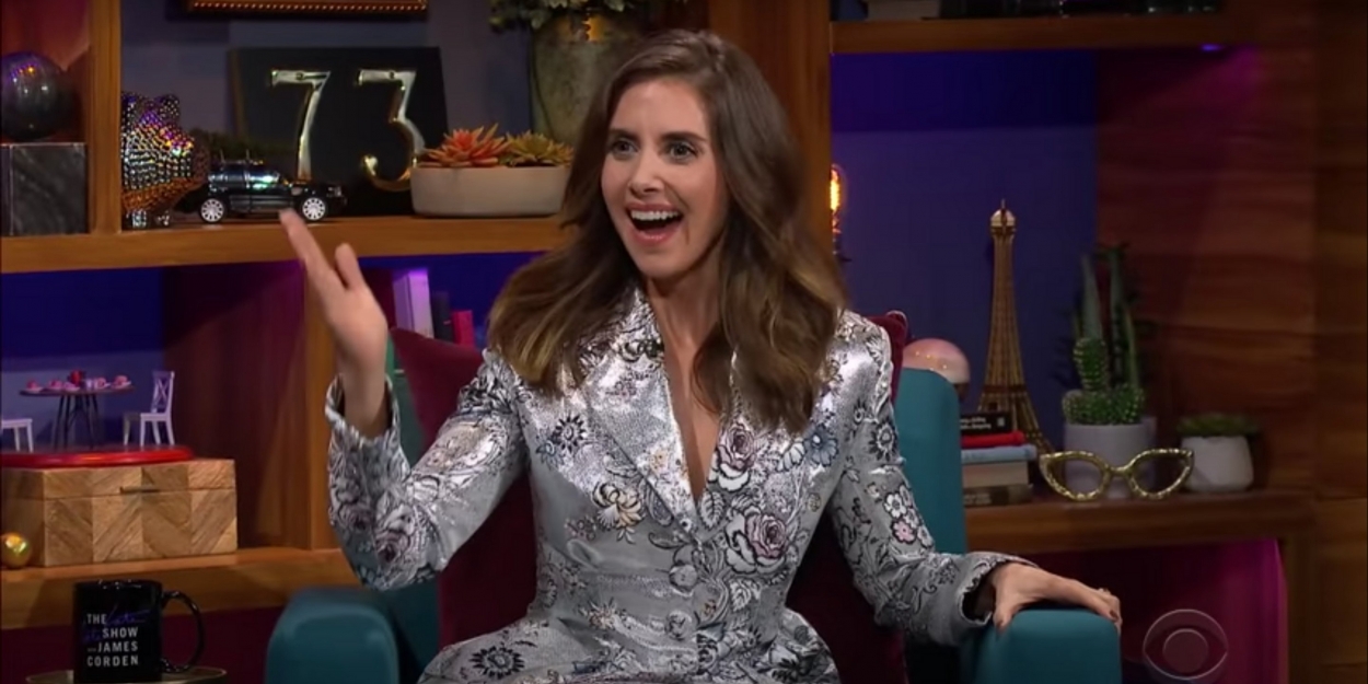 VIDEO: Alison Brie Talks About Her Cats on THE LATE LATE SHOW Video