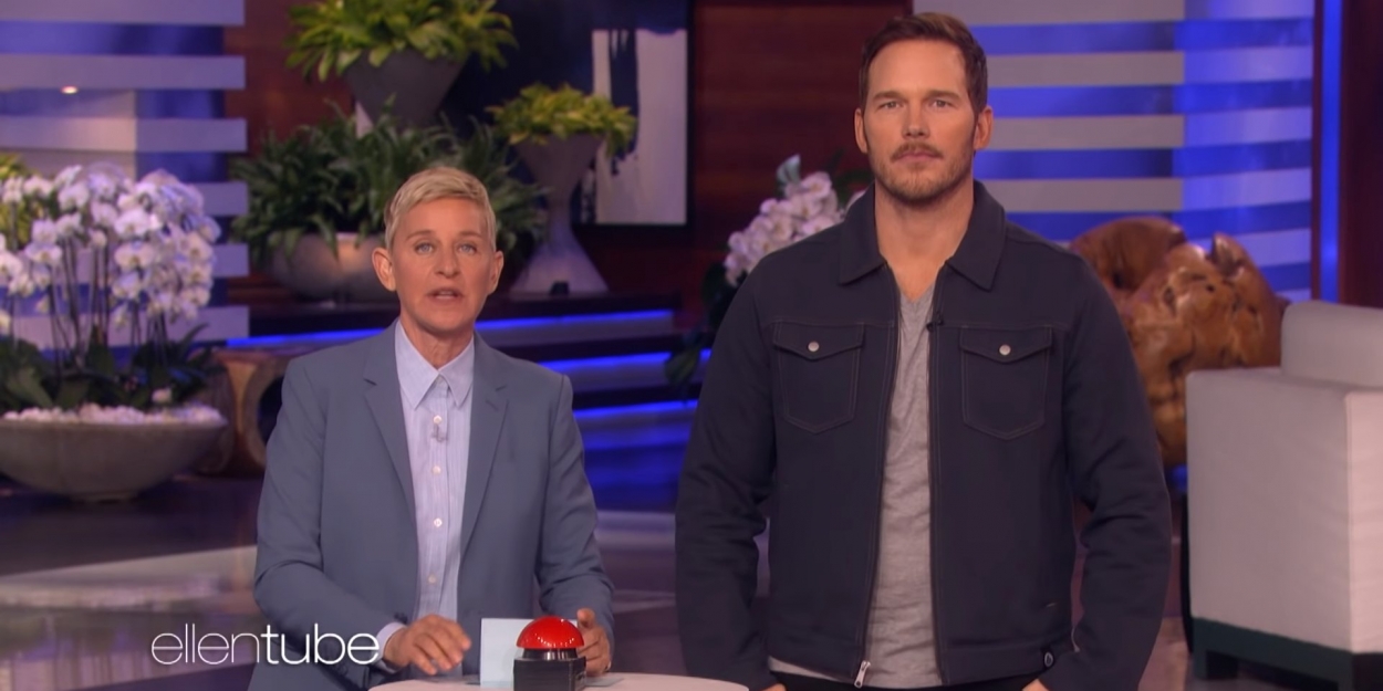 VIDEO: Chris Pratt Gets Fans Messy on THE ELLEN SHOW Video