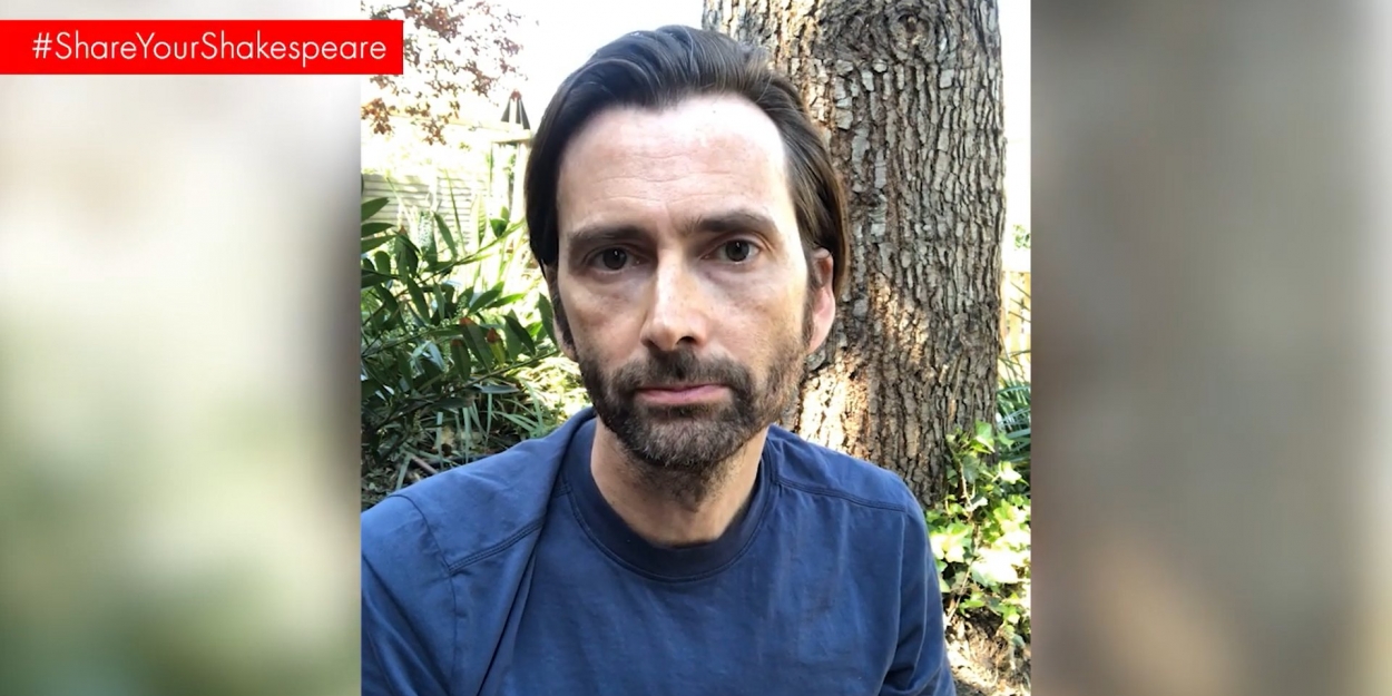VIDEO: David Tennant and More in Royal Shakespeare Company's #ShareYourShakespeare… Video