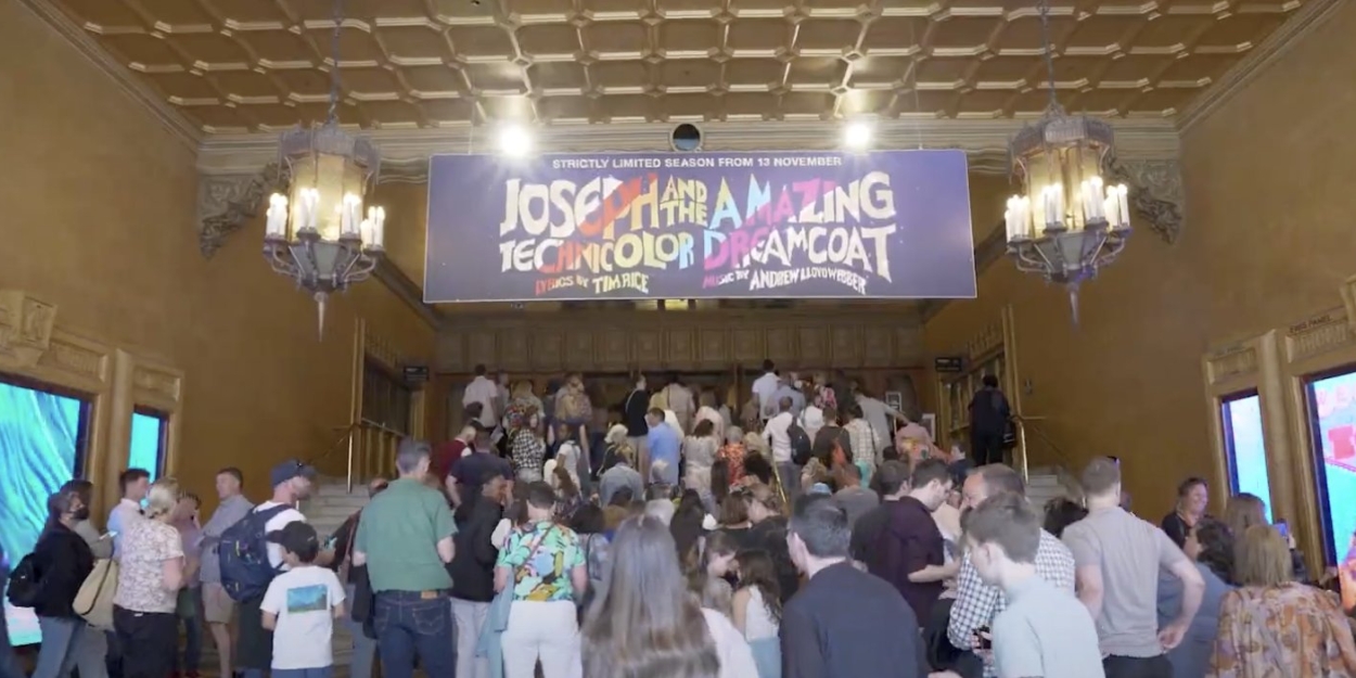 Inside the First Preview of JOSEPH AND THE AMAZING TECHNICOLOR DREAMCOAT in Melbourne Video