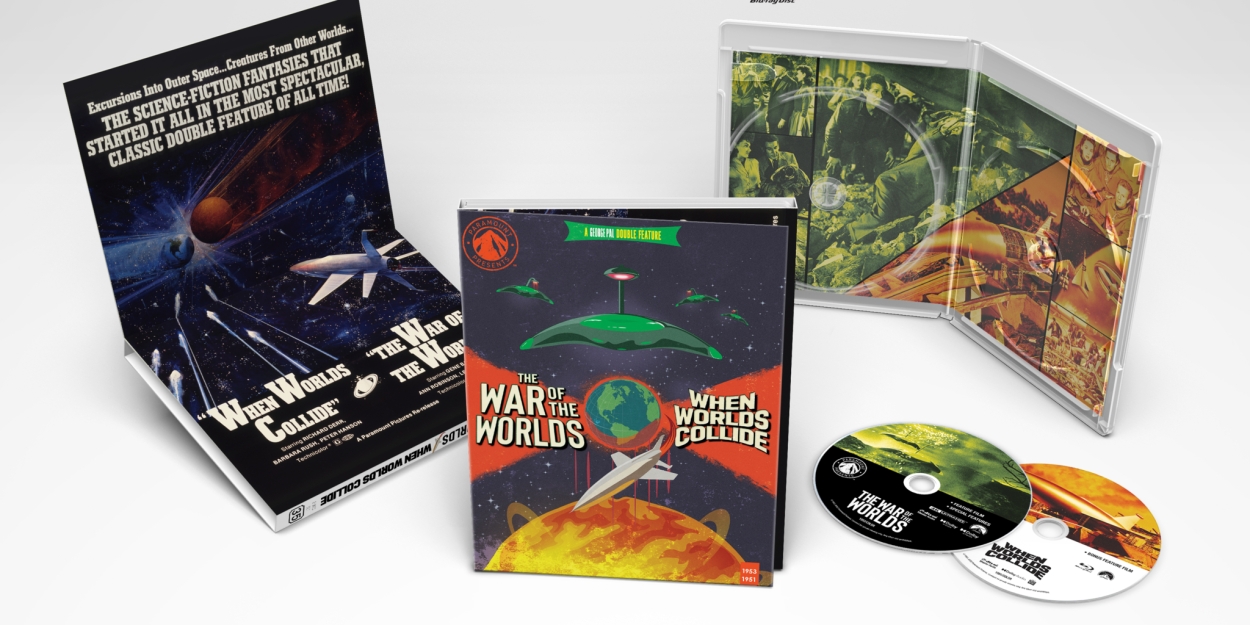 THE WAR OF THE WORLDS & WHEN WORLDS COLLIDE Set Blu-Ray Release 
