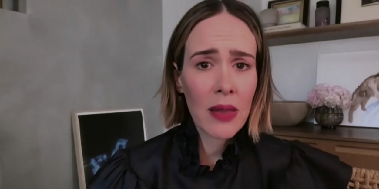 VIDEO: Sarah Paulson Says She Almost Didn't Star in RATCHED on LATE NIGHT WITH SETH… Video