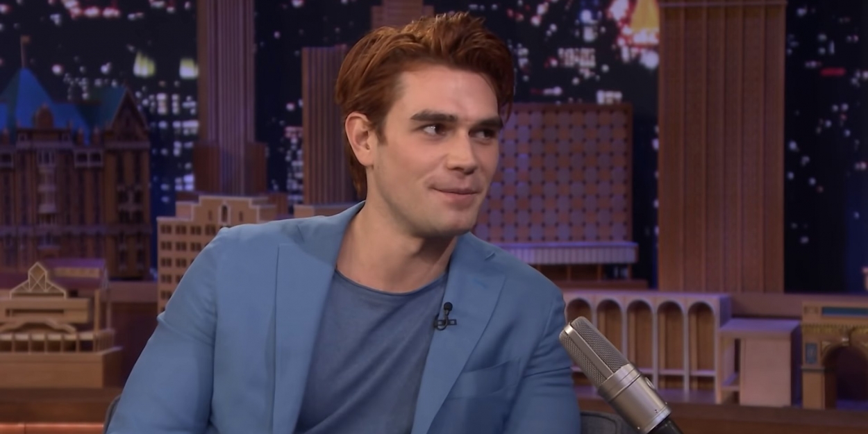 Video Kj Apa Teases Riverdale Graduation On The Tonight Show With Jimmy Fallon 