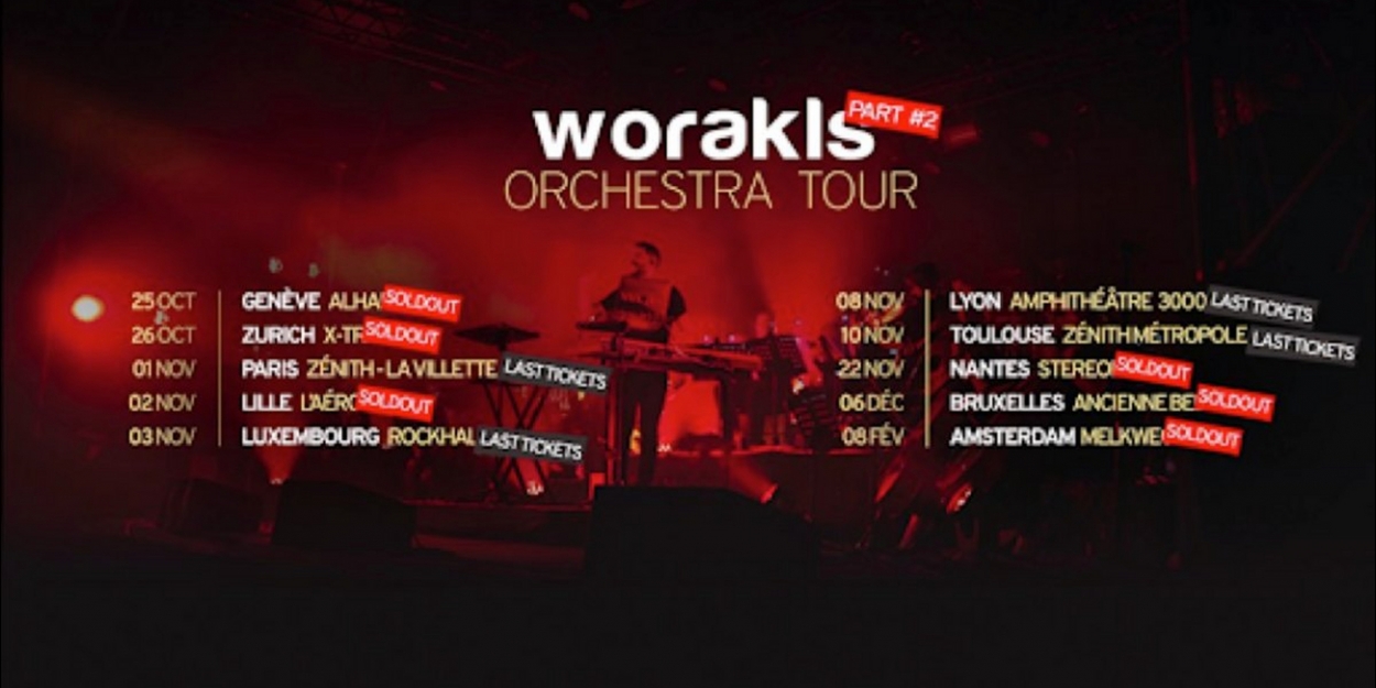 Hungry Music CoFounder Worakls Continues His European Orchestra Tour