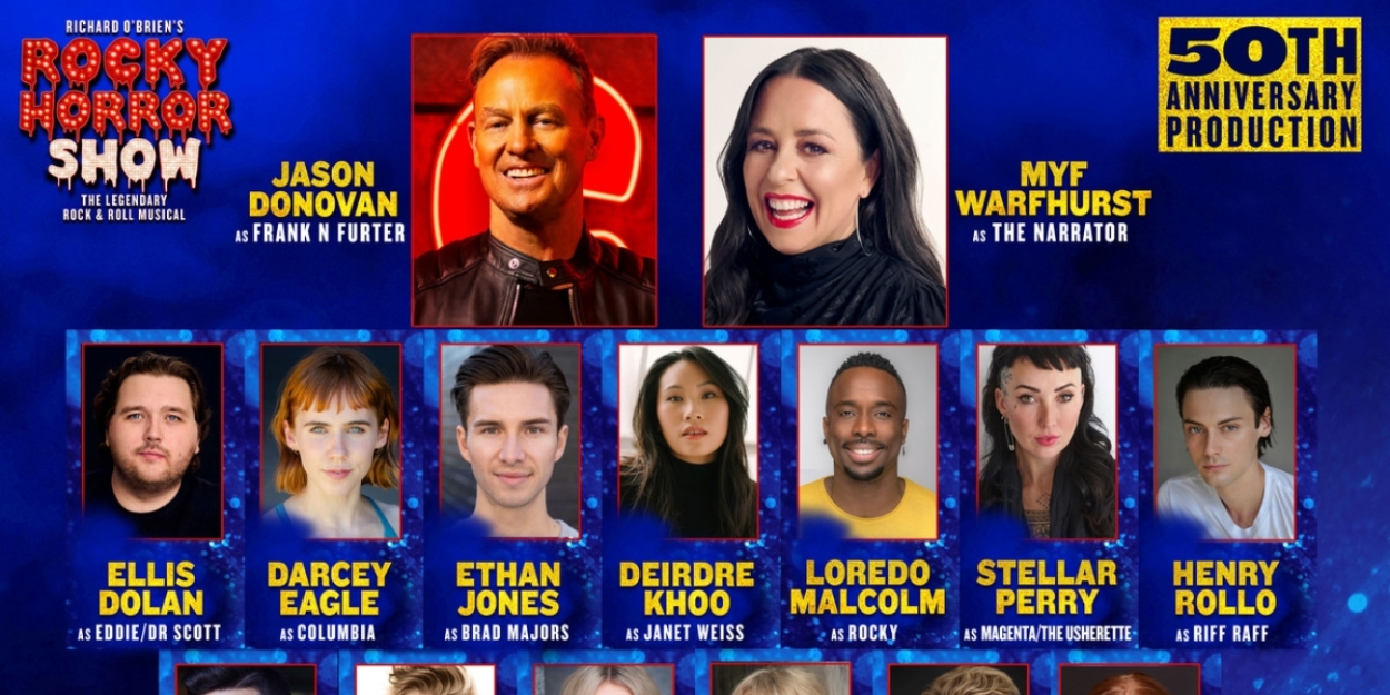 THE ROCKY HORROR SHOW 50th Anniversary Tour Announces Final Cast ...