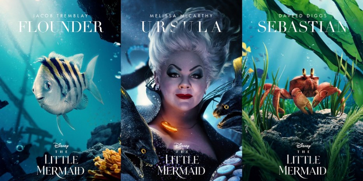 Photos THE LITTLE MERMAID Character Portraits Feature New Looks at