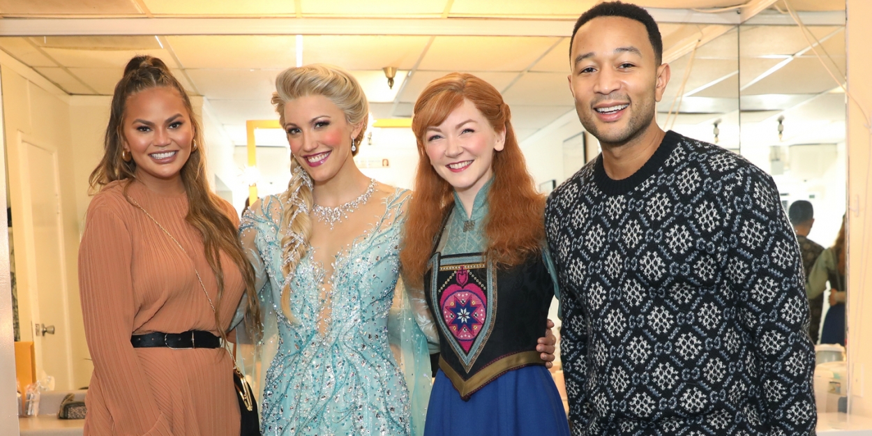 Photos FROZEN National Tour John Legend And Chrissy Teigen