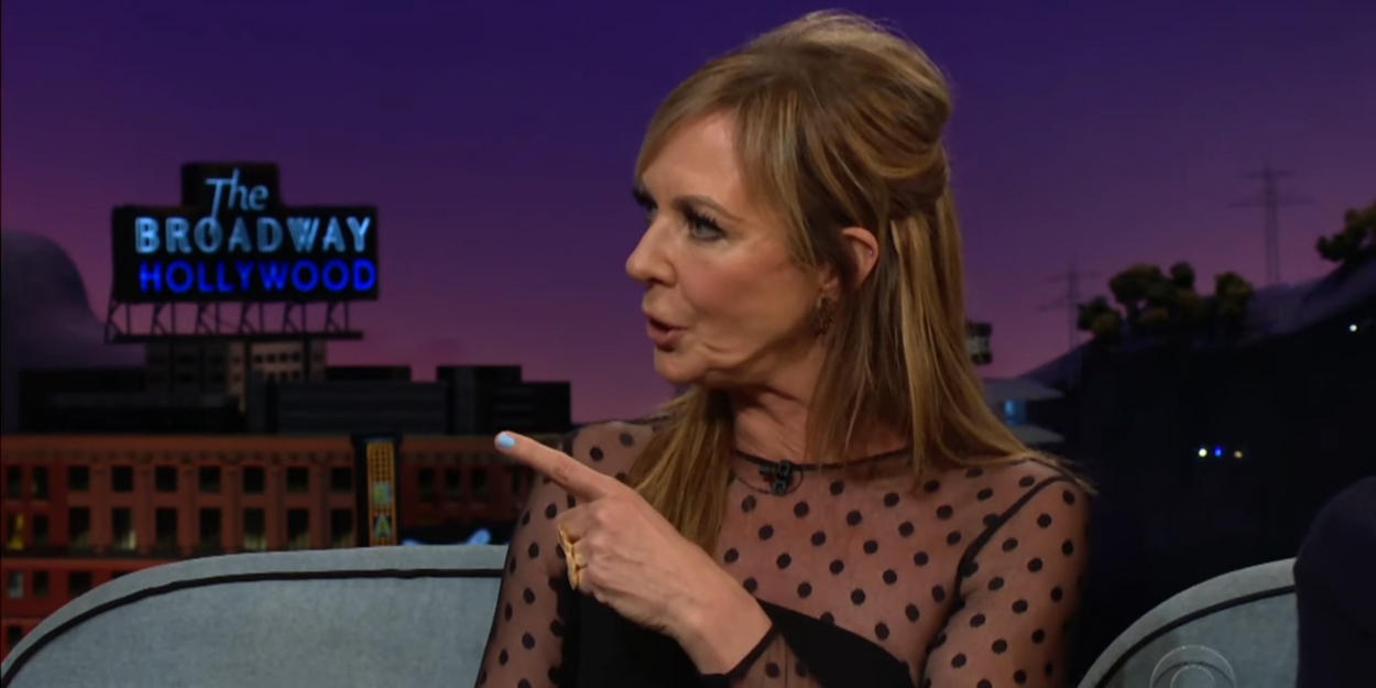 VIDEO: Allison Janney Talks About Pranking Nicholas Hytner on THE LATE LATE SHOW… Video