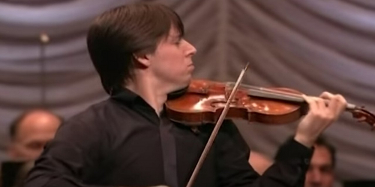 Video Flashback Joshua Bell Performs Violin Works at Lincoln Center