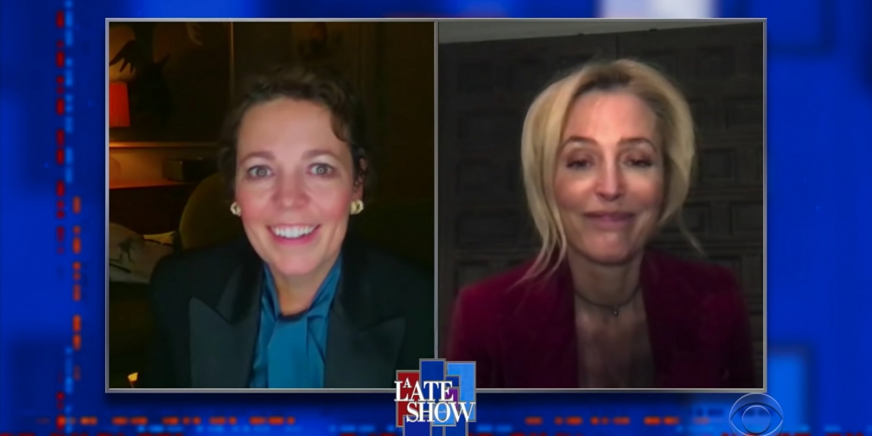 VIDEO: Olivia Colman & Gillian Anderson Talk Specific Accents for THE CROWN on THE… Video