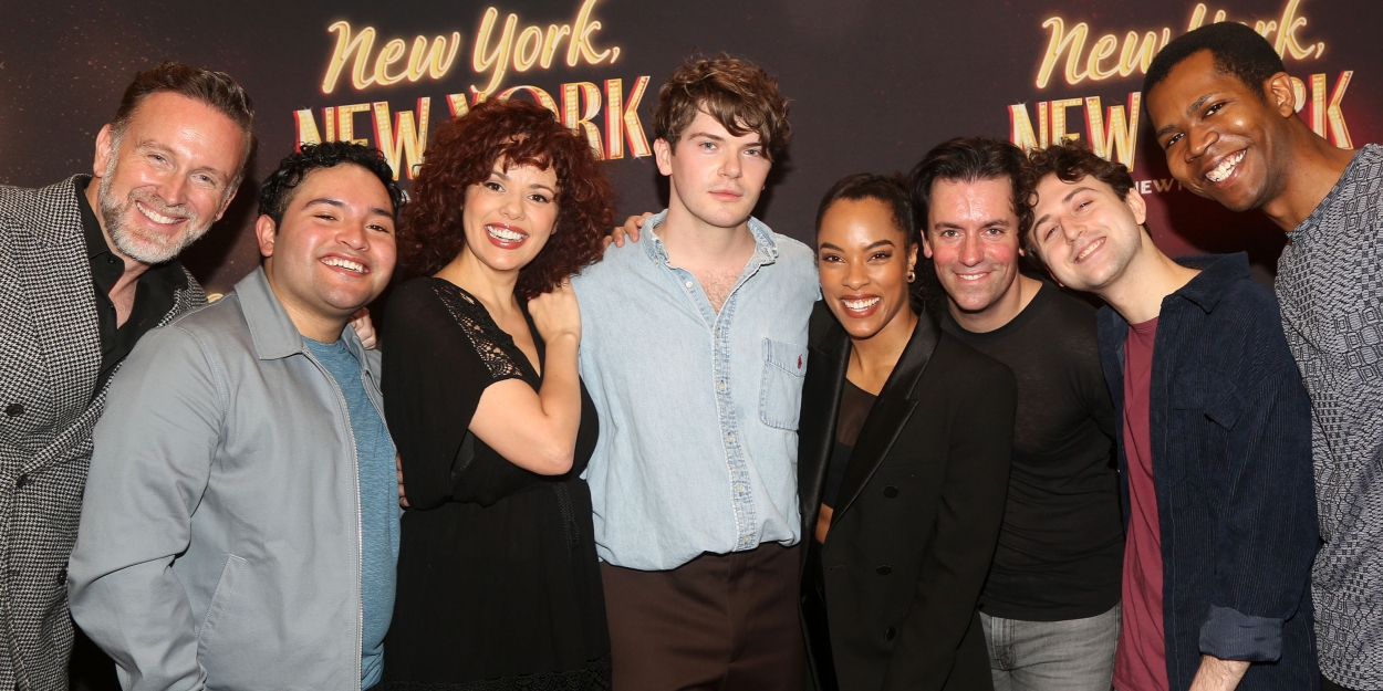 Photos The Cast of NEW YORK, NEW YORK Meets the Press