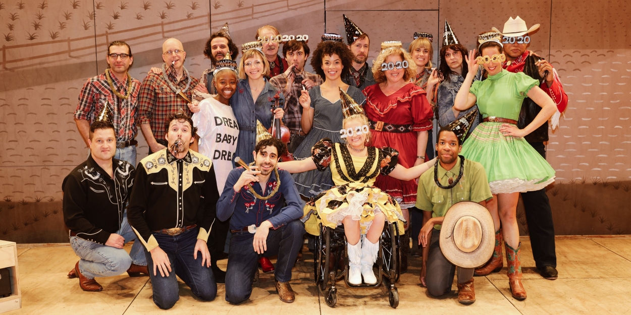 Photos The Cast and Band of OKLAHOMA! Celebrated Their New Years Eve