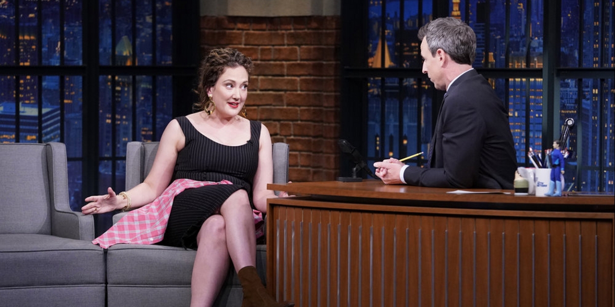 VIDEO: Jacqueline Novak and Seth Meyers Talk His Favorite Line from Her Show GET ON… Video