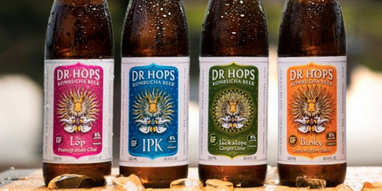 Dr Hops Kombucha Beer Introduces Core Product Lineup Throughout California 0276