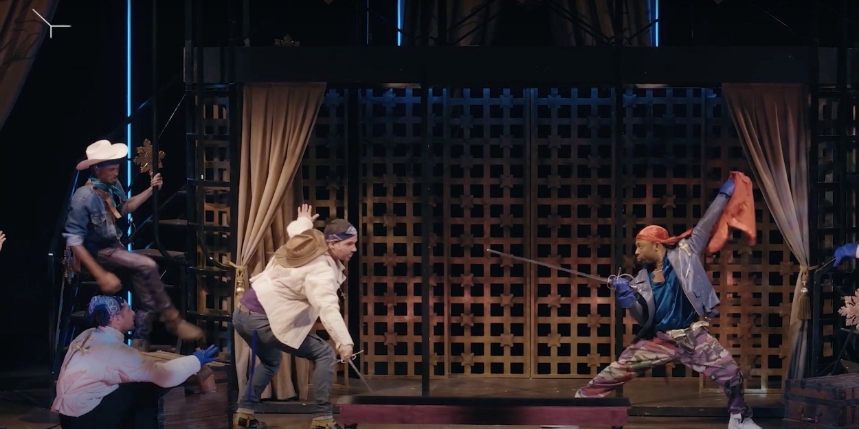 First Look at The Acting Company's THE THREE MUSKETEERS and ROMEO AND JULIET in Reper Video