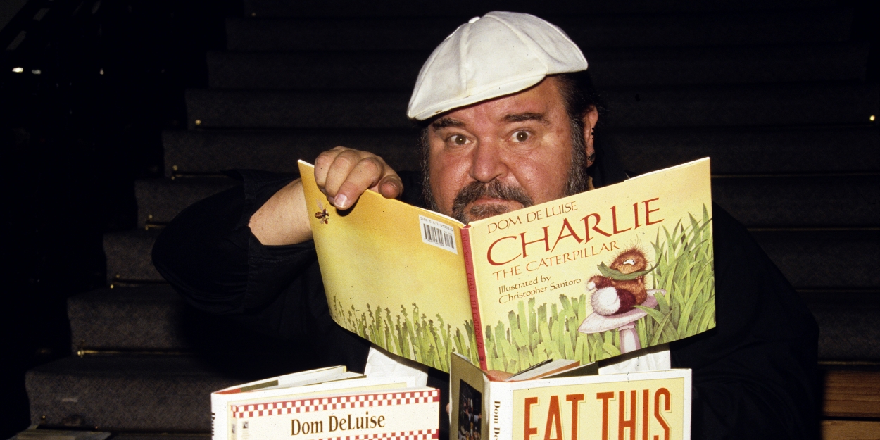Photosback Dom DeLuise at a Book Signing in 1991