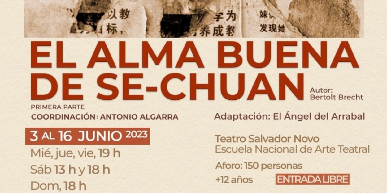 Alumnos De La ENAT Iniciaron Prácticas Escénicas Con El Alma Buena De Se-Chuan, De Bertolt Brecht  Image