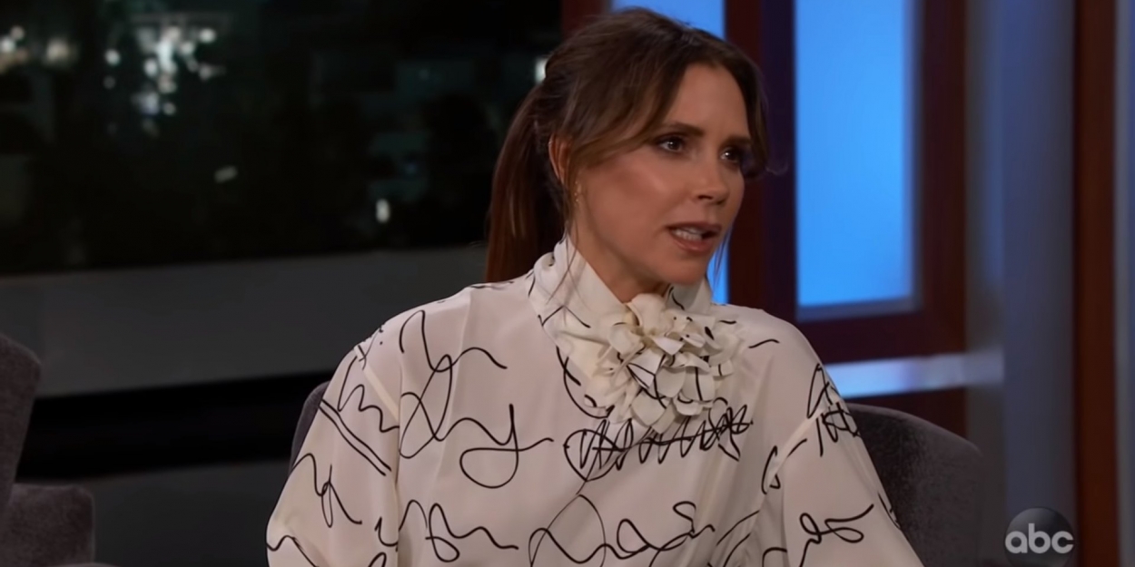 VIDEO: Victoria Beckham Talks About Her New Beauty Line on JIMMY KIMMEL