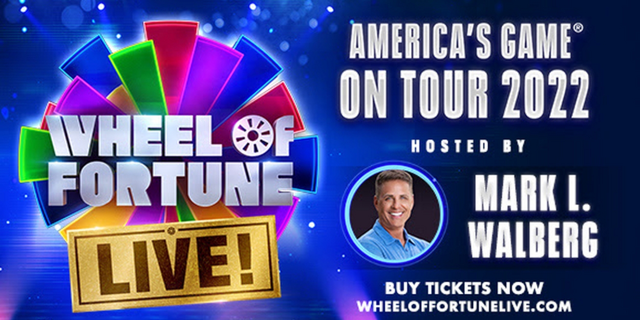 Mark L. Walberg Will Host WHEEL OF FORTUNE LIVE! In Providence On ...