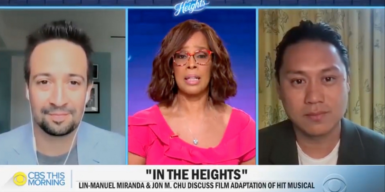 VIDEO: Lin-Manuel Miranda & Jon Chu Discuss IN THE HEIGHTS on CBS THIS MORNING! Video