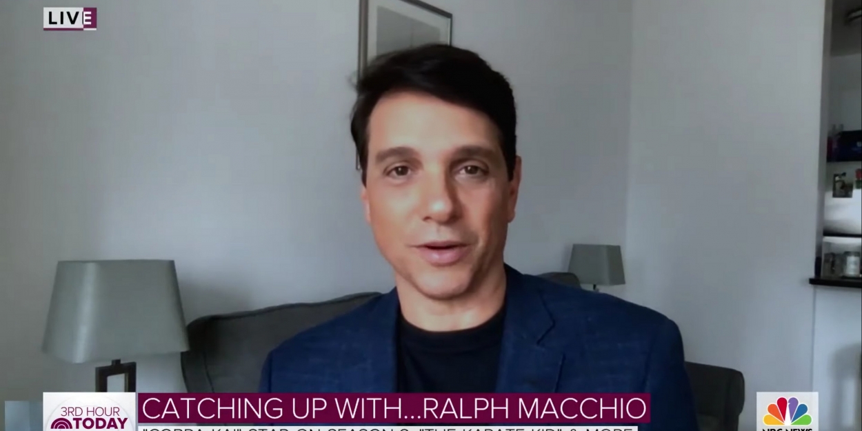 VIDEO: Ralph Macchio Talks COBRA KAI on TODAY SHOW Video