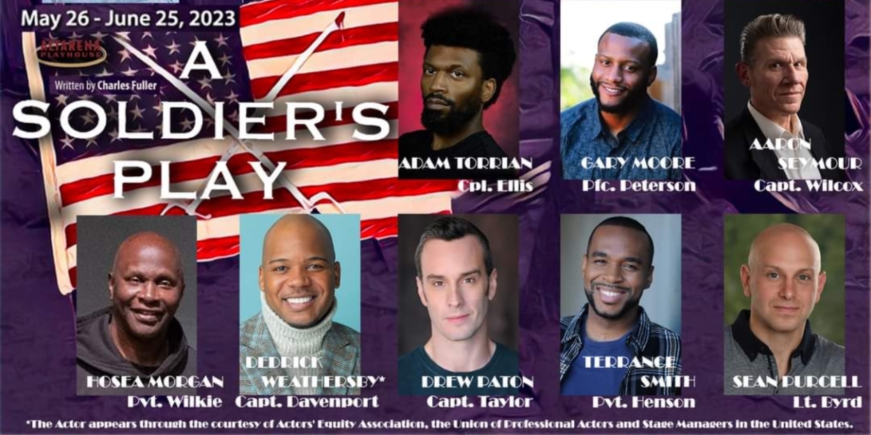 Cast Set for A SOLDIER'S PLAY At Altarena Playhouse