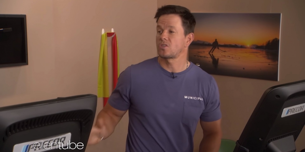 Video Mark Wahlberg Slow Walks With Average Andy On The Ellen Show