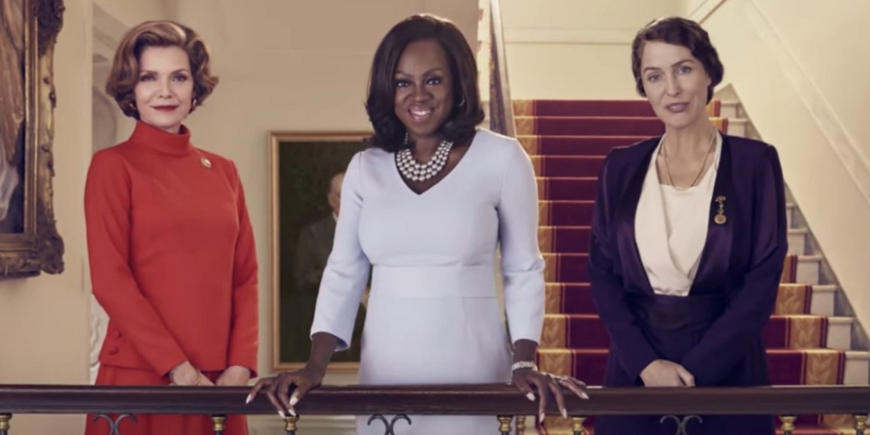 VIDEO: Michelle Pfeiffer, Viola Davis, and Gillian Anderson Talk THE FIRST LADY on… Video