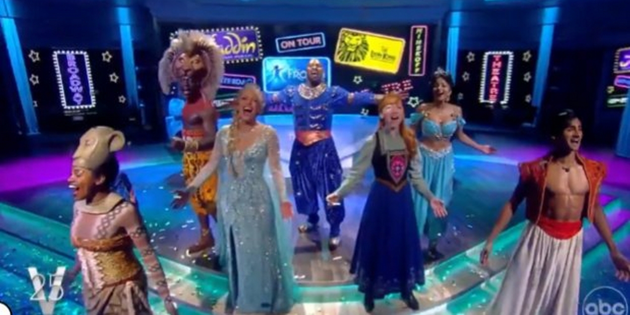 VIDEO: The Stars of ALADDIN, THE LION KING & FROZEN Perform a Medley on ...