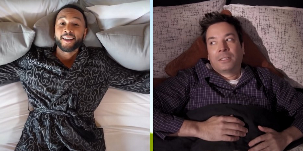 VIDEO: Jimmy Fallon & John Legend Perform BEAUTY AND THE BEAST Parody 'March Again' Video