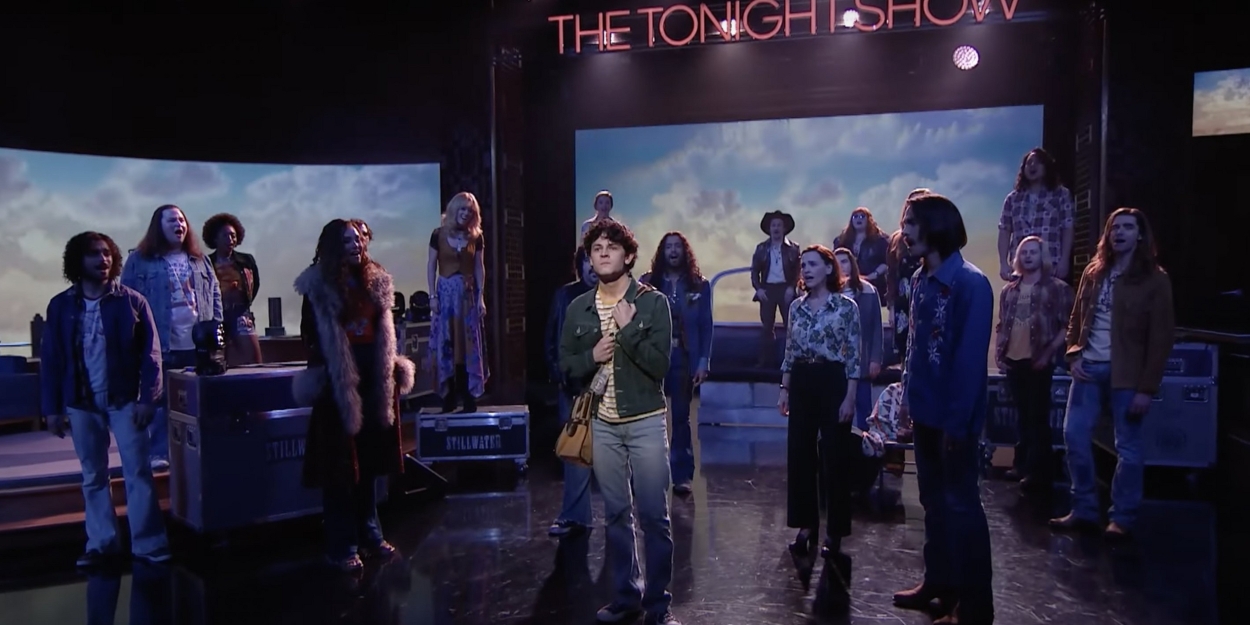 VIDEO: ALMOST FAMOUS Cast Performs 'Tiny Dancer' on THE TONIGHT SHOW Video