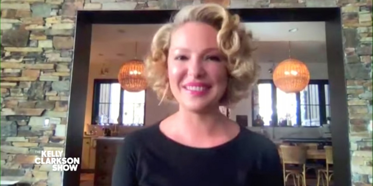 VIDEO: Katherine Heigl Talks Work-From-Home on THE KELLY CLARKSON SHOW Video