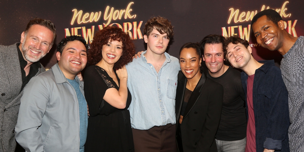 Meet the Cast of NEW YORK, NEW YORK; Beginning Previews on Broadway Tonight! Photo