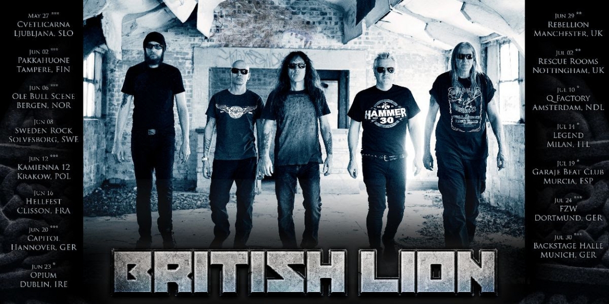 British Lion Announce UK & European Summer Tour  Image