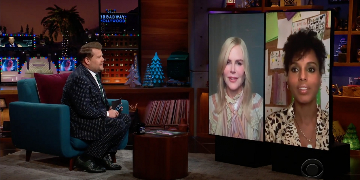 VIDEO: James Corden Reconnects With THE PROM Co-Stars Nicole Kidman & Kerry… Video